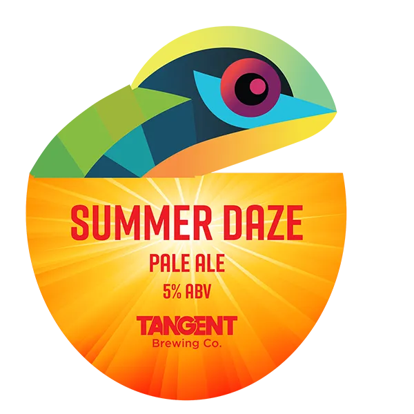 Summer Daze pump clip: Pale Ale, 5%